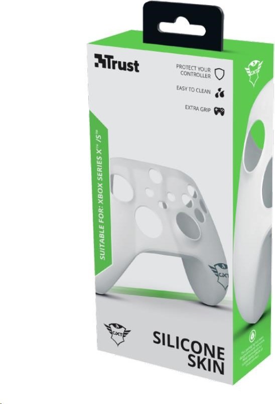TRUST Obal na ovladač GXT 749 Controller Silicon Skins for Xbox, průhledná