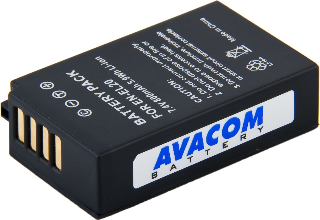 AVACOM Nikon EN-EL20 Li-ion 7.4V 800mAh 11.1Wh