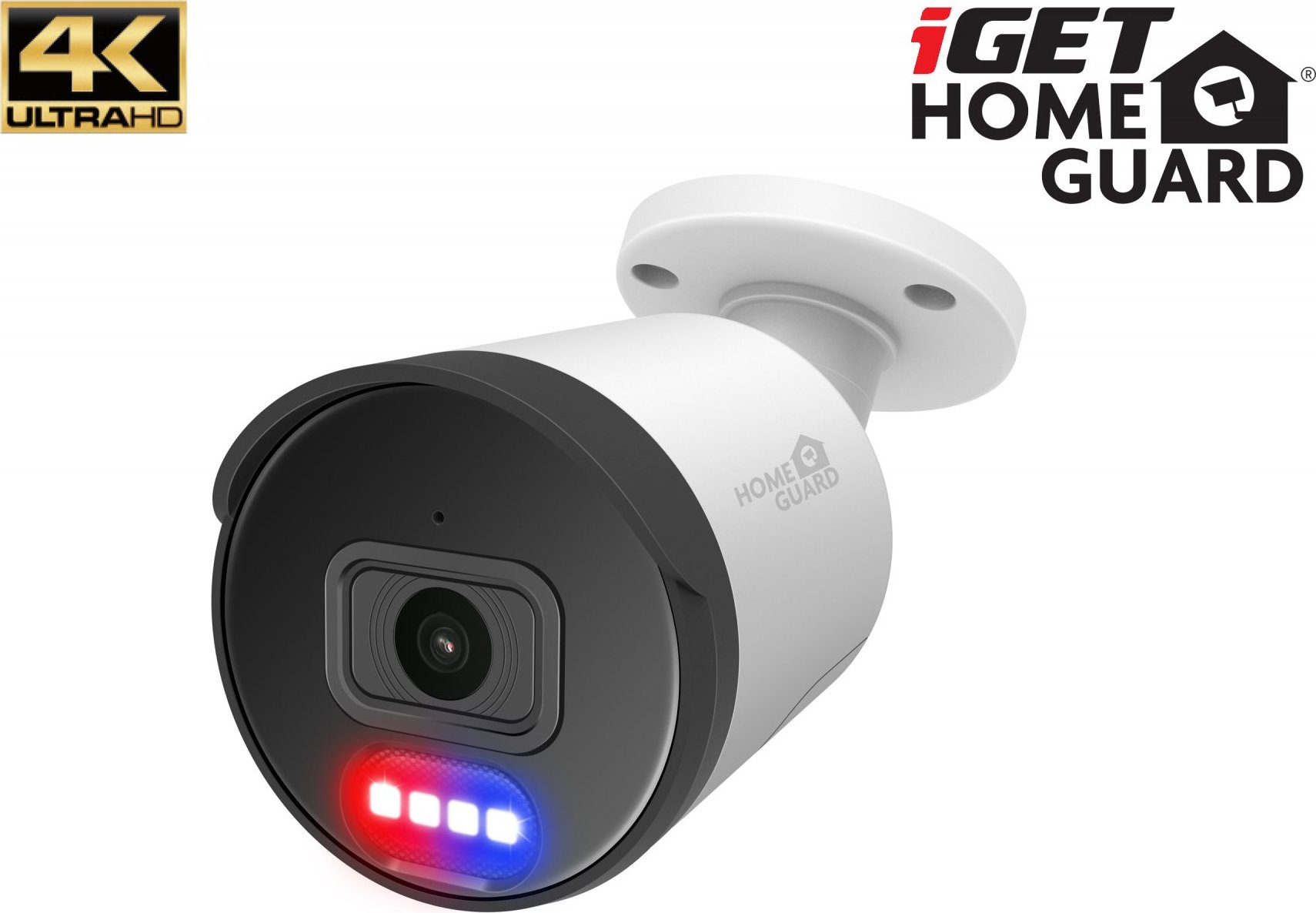 iGET HOMEGUARD HGNVK88504 - PoE 4K UltraHD NVR CCTV 8CH + 4x kamera