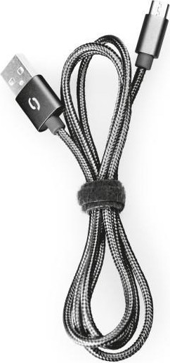 ALIGATOR datový kabel  PREMIUM 2A, Lightning, délka 50 cm, černá