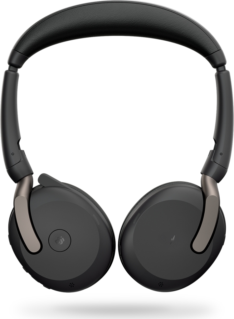 Jabra Evolve2 65 Flex/Stereo/ANC/USB-C/BT-USB/Bezdrát/MS/Černá