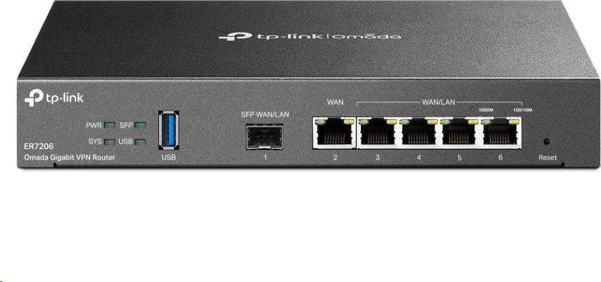 TP-Link ER7206 ver.2 Gb MultiWAN VPN router Omada SDN