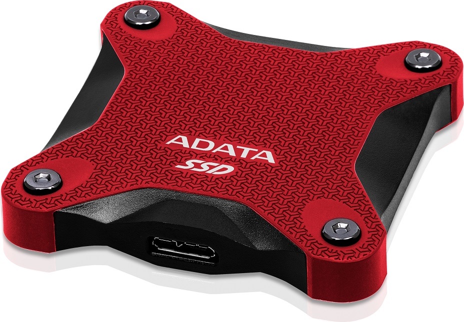 A-Data ADATA Externí SSD 1TB SD620, USB Micro-B, USB 3.2 Gen 2, R:520/W:460MB/s, červená