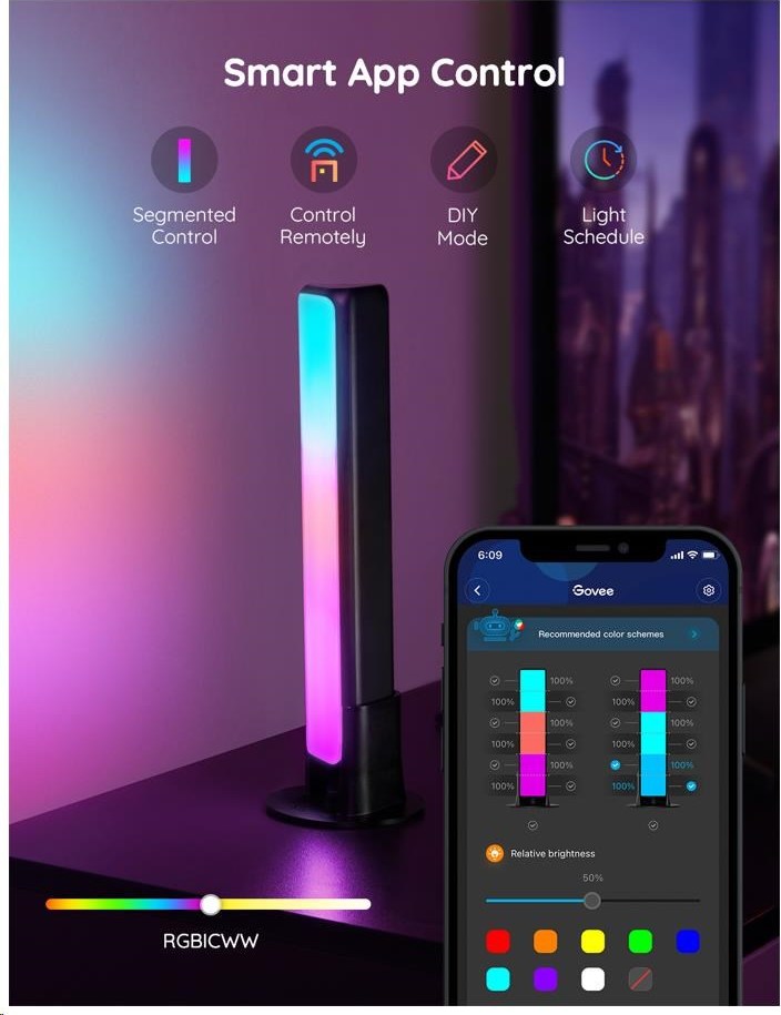 Govee Flow Plus SMART LED TV & Gaming - RGBICWW