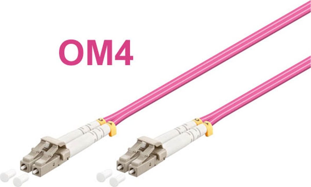 OEM Optický patch kabel duplex LC-LC 50/125 MM 20m OM4