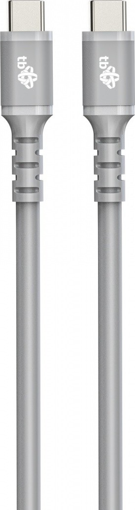 TB TOUCH TB USB-C kabel šedý 60W 1m