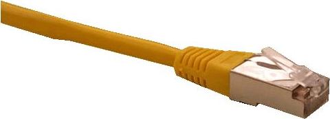 OEM Patch cord FTP cat5e 0,25M žlutý