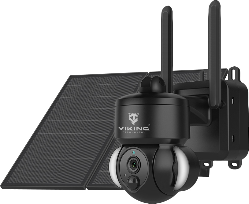 Viking solární HD kamera HDs03 4G, černá