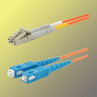OEM Optický patchkabel duplex LC-SC 50/125 µm MM,1m, OM2
