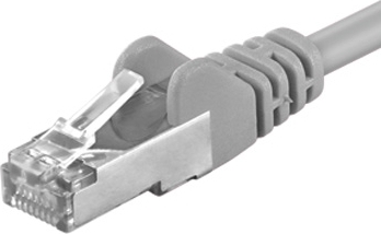 Premiumcord Patch kabel FTP, CAT6, AWG26, 2m,šedá