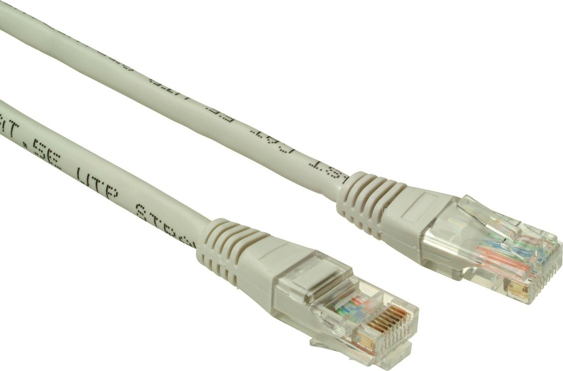 SOLARIX patch kabel CAT5E UTP PVC 1m šedý non-snag proof