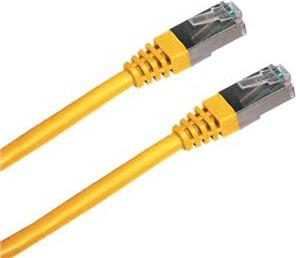 OEM Patch cord FTP cat5e 5M žlutý
