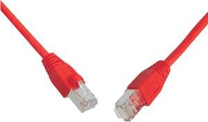SOLARIX patch kabel CAT6 SFTP PVC 7m červený