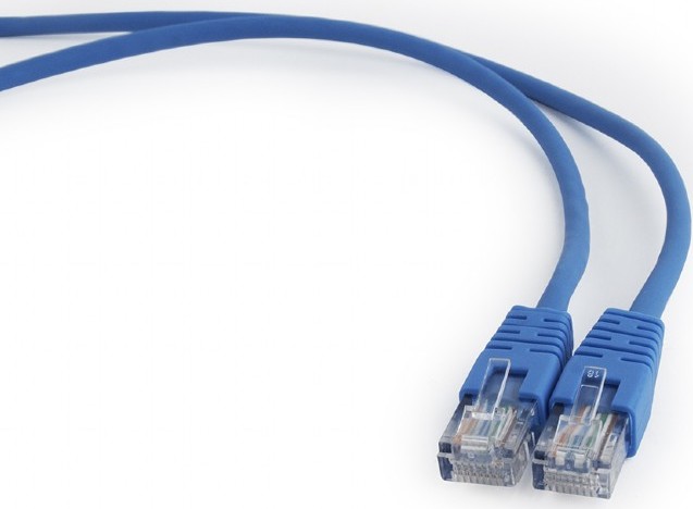 GEMBIRD Eth Patch kabel cat5e UTP, 1,5m, modrý