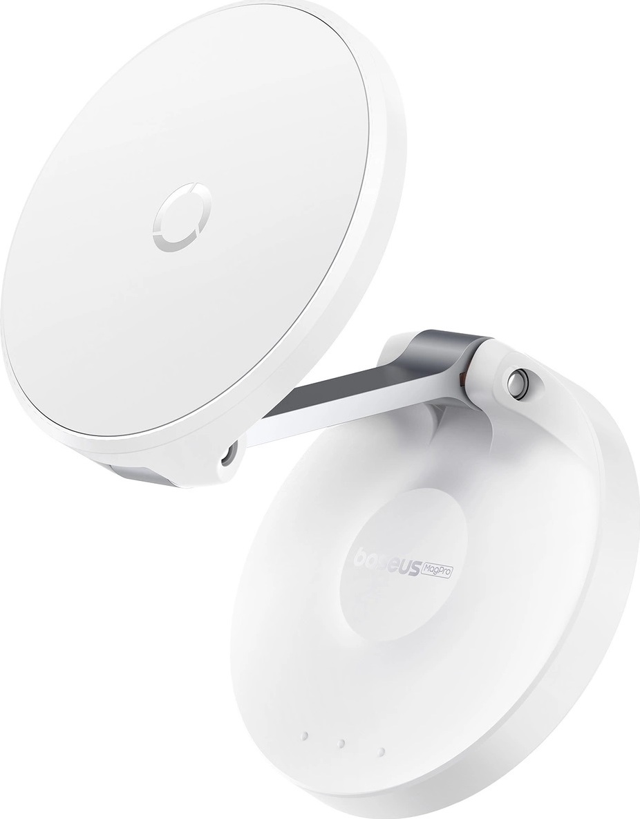 Baseus MagPro Magnetic Foldable Phone Mount Moon, bílá