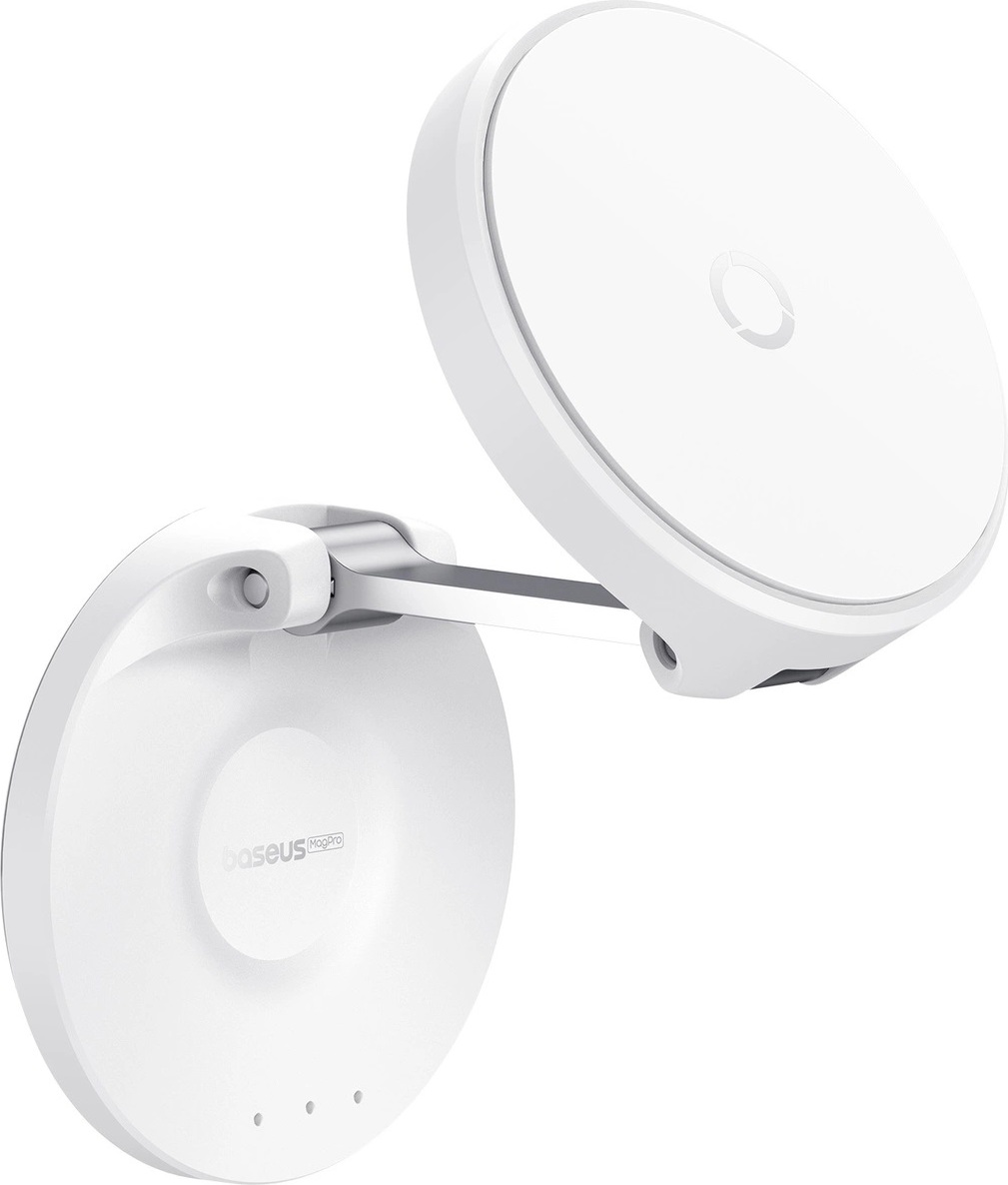 Baseus MagPro Magnetic Foldable Phone Mount Moon, bílá
