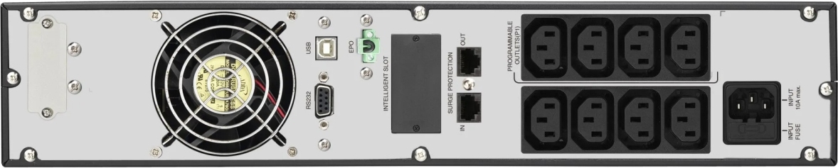 FSP UPS Eufo RT 1.1K 2U, 1100 VA/990 W, line-interactive