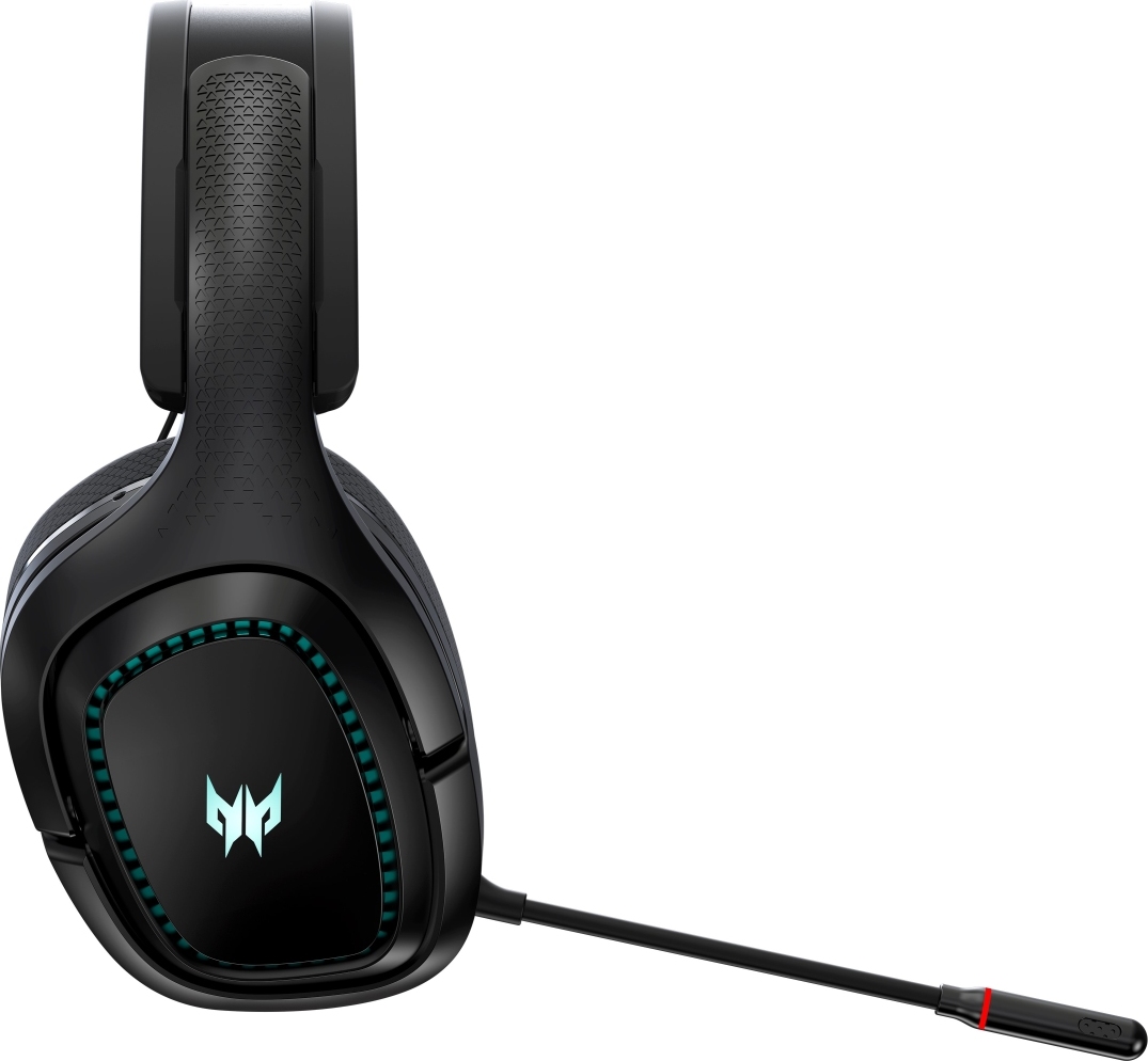 ACER Predator Galea 550 - bezdrátová herní sluchátka BT+2.4RF; 50mm neodymové měniče; odnímatelný mikrofon; fre