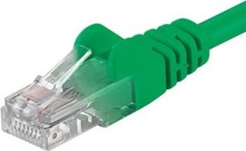 PremiumCord Patch kabel UTP RJ45-RJ45 CAT6 10m zelená