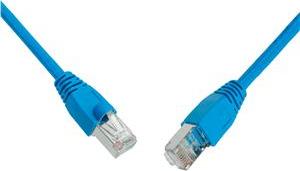 SOLARIX patch kabel CAT6 SFTP PVC 5m modrý snag-proof