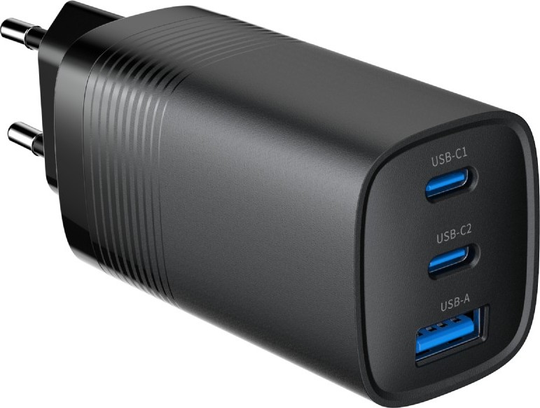 GEMBIRD PD nabíječka 1xUSB-A 2xUSB-C  67W černá