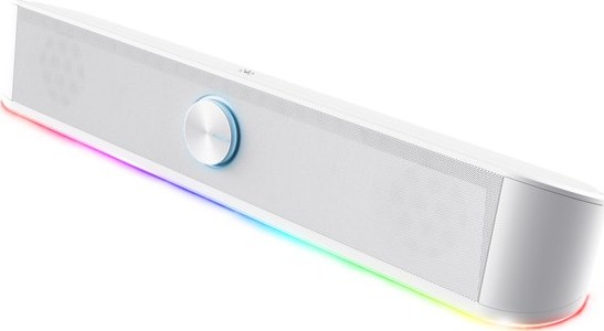 TRUST reproduktor GXT 619W Thorne RGB Illuminated Soundbar, bílá