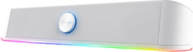 TRUST reproduktor GXT 619W Thorne RGB Illuminated Soundbar, bílá