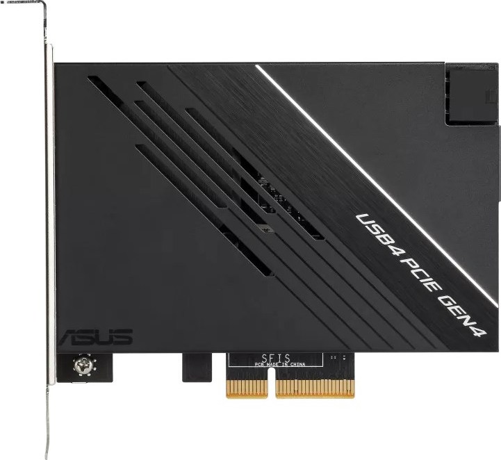 ASUS Rozšiřovací karta USB4 PCIe Gen4, PCIe 4.0 x4, 2x USB4 Typ-C, 2x DP