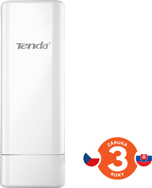 Tenda O3 Outdoor CPE 2,4 GHz WiFi-N 150Mb/s, 12 dBi, IP65, pasivní PoE výhybka + adaptér