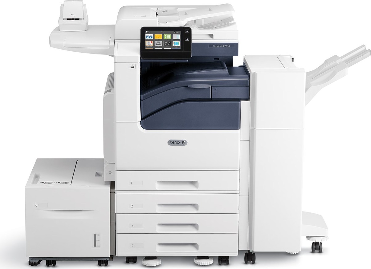 Xerox VersaLink C71xxV_T - COL MFP, A3, MUSÍ SA DOPLNIŤ INICIALIZAČNÁ SADA; T=Trays (stojan s 3 zásobníkmi+HDD+Centre Tray)