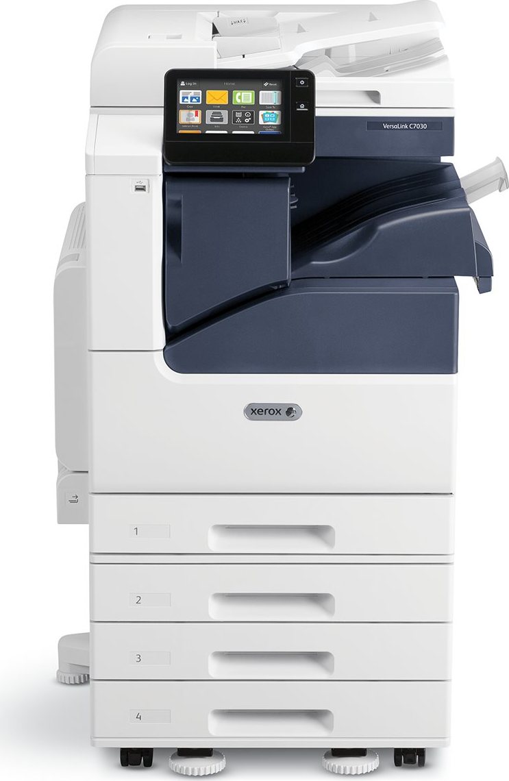 Xerox VersaLink C71xxV_T - COL MFP, A3, MUSÍ SA DOPLNIŤ INICIALIZAČNÁ SADA; T=Trays (stojan s 3 zásobníkmi+HDD+Centre Tray)