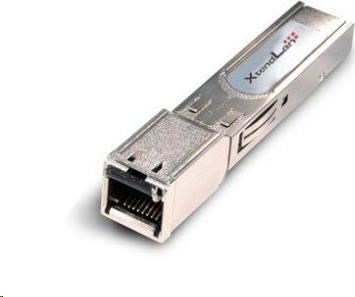 XtendLan Metalický SFP+ modul 10 Gb/s, RJ45 (CISCO,DELL,Planet,ZyXEL,TP-LINK,UBNT,MikroTik komp.)