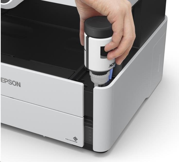 Atramentová tlačiareň EPSON EcoTank Mono M3170, 4v1, A4, 39 str./min, USB, Wi-Fi, duplex, ADF, 3 roky záruka po registrácii