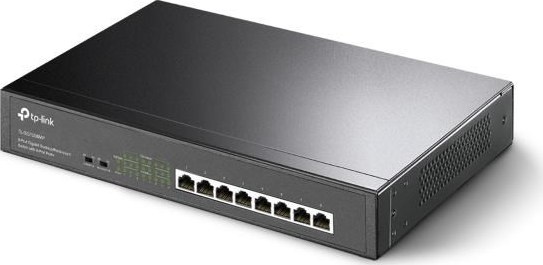 TP-Link switch TL-SG1008P (8xGbE, 4xPoE+, 64W, fanless)