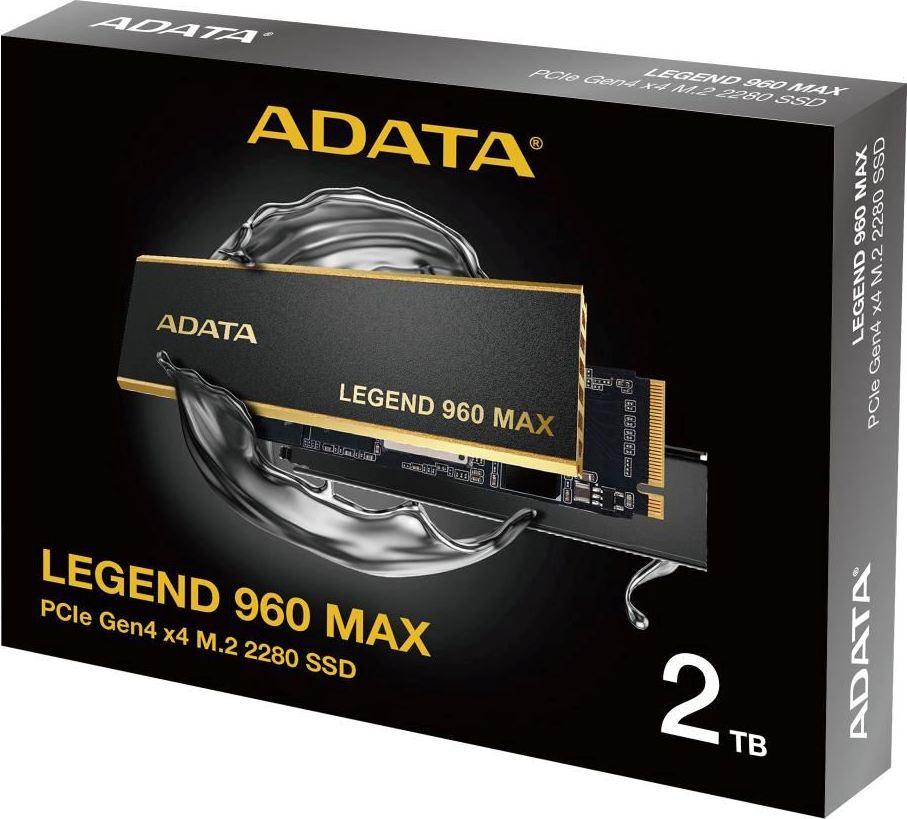 A-Data ADATA SSD 2TB LEGEND 960 MAX, PCIe Gen4 x4, M.2 2280, (R:7400/ W:6800MB/s)