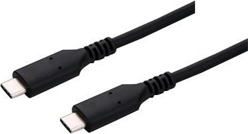 C-TECH kabel USB 4.0, Type-C (CM/CM), PD 100W, 40Gbps, 1m, černý