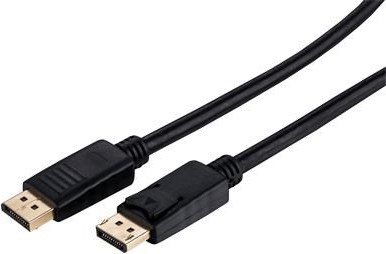 C-TECH kabel DisplayPort 1.2, 4K@60Hz, M/M, 0,5m