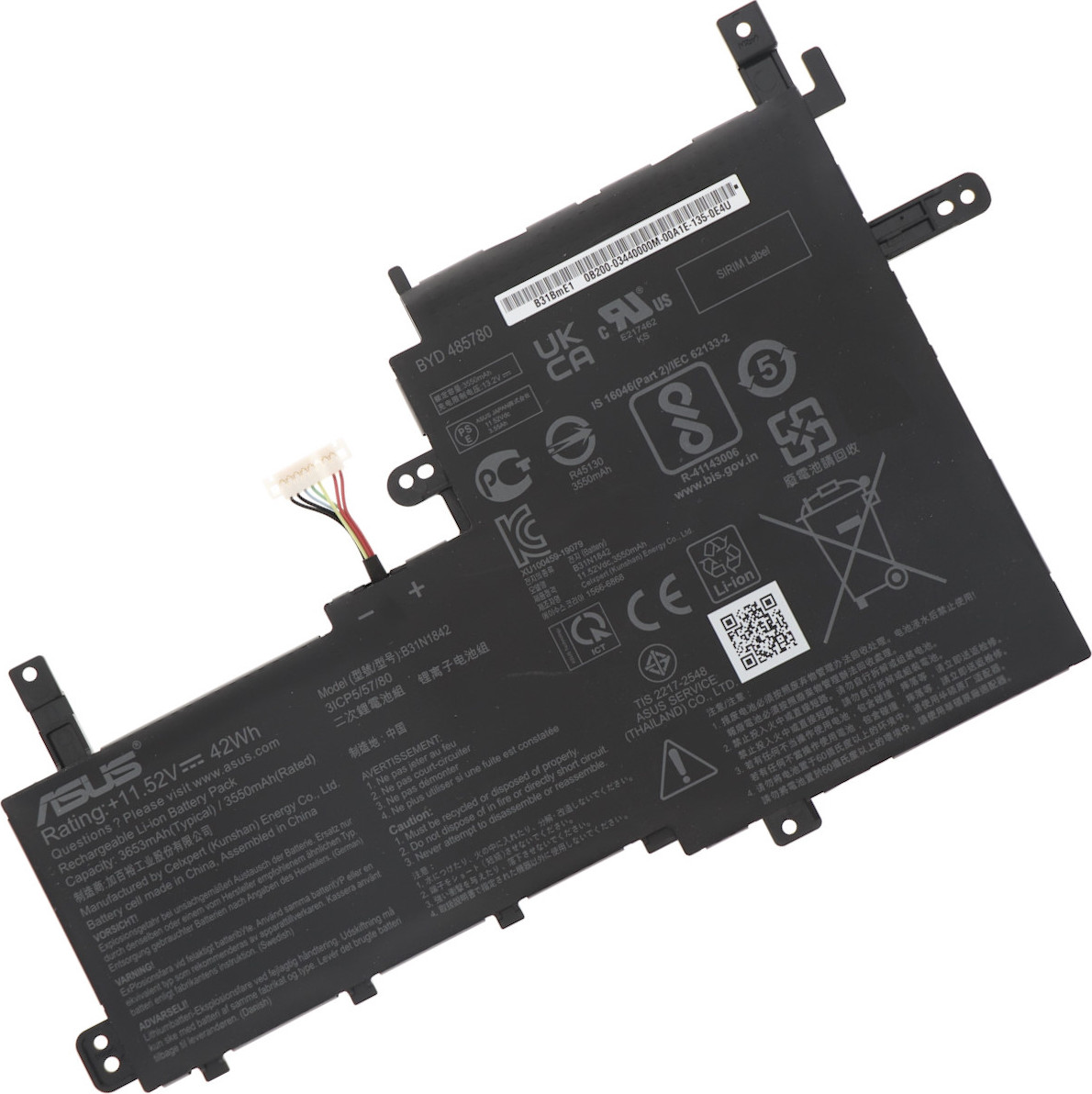 ASUS orig. baterie X531 BATT/BYD PRIS/B31N1842