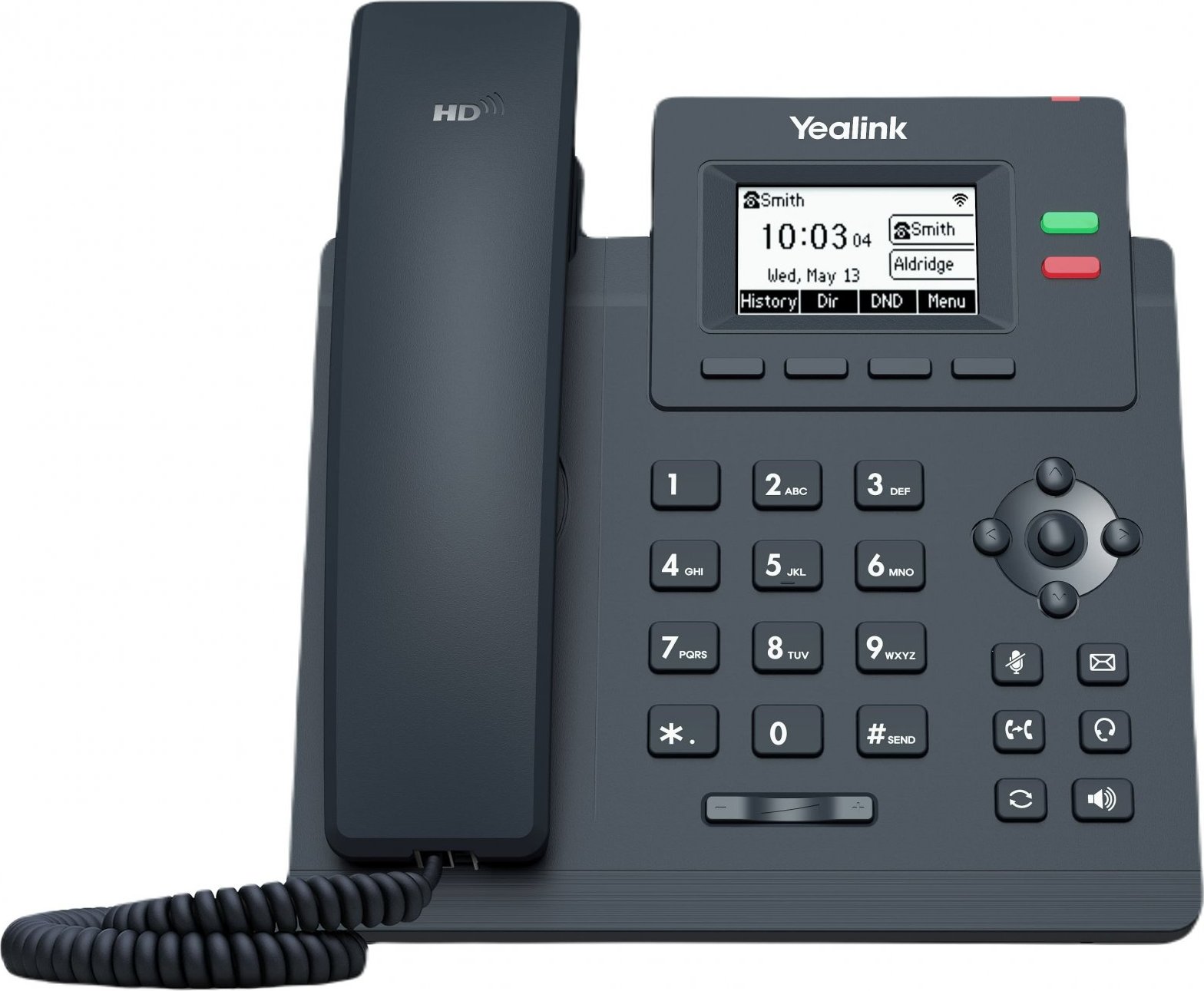 Yealink SIP-T31W WiFi telefon, s napájecím adaptérem