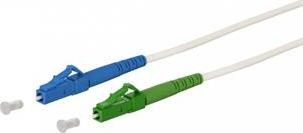 OEM LC/APC - LC/UPC simplex 9/125 SM 3m arm.bílý 3mm B3 LSZH