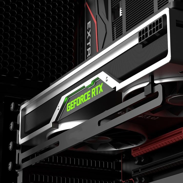 1stCool Podpěra GPU Hliníkový držák, černá