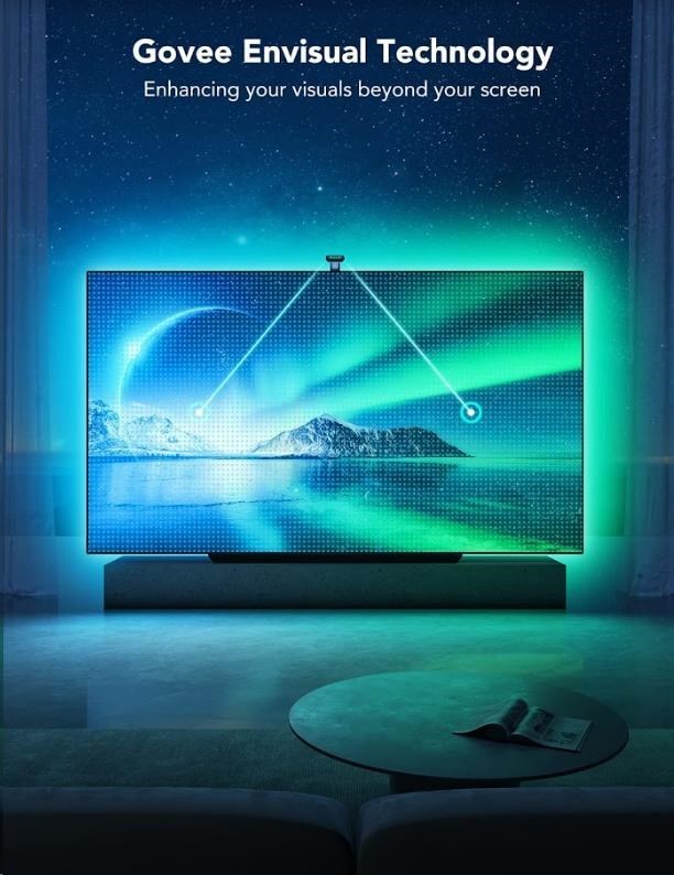 Govee DreamView T2 DUAL TV 55-65" SMART LED podsvícení RGBIC