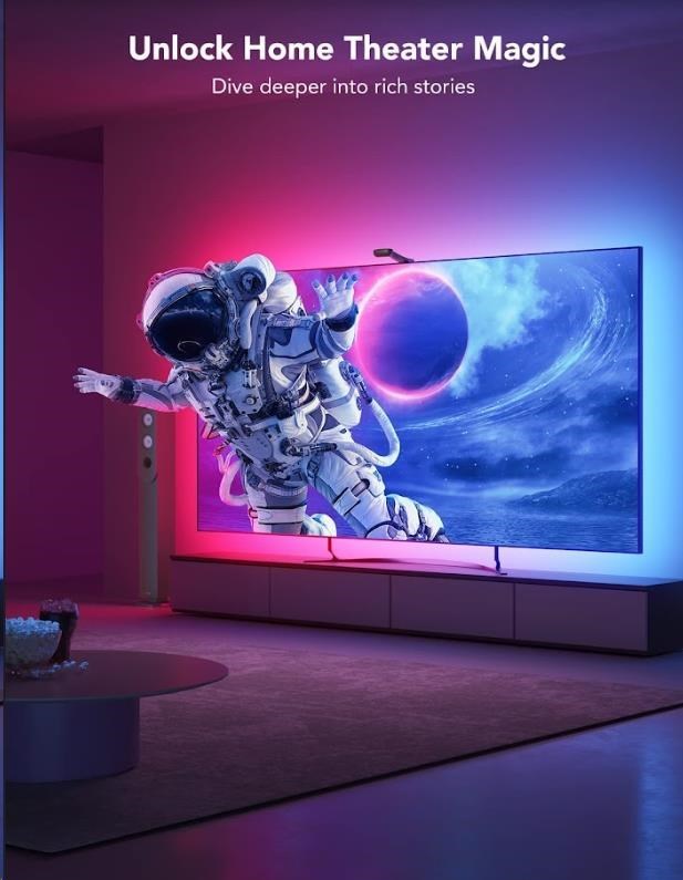 Govee DreamView T2 DUAL TV 55-65" SMART LED podsvícení RGBIC