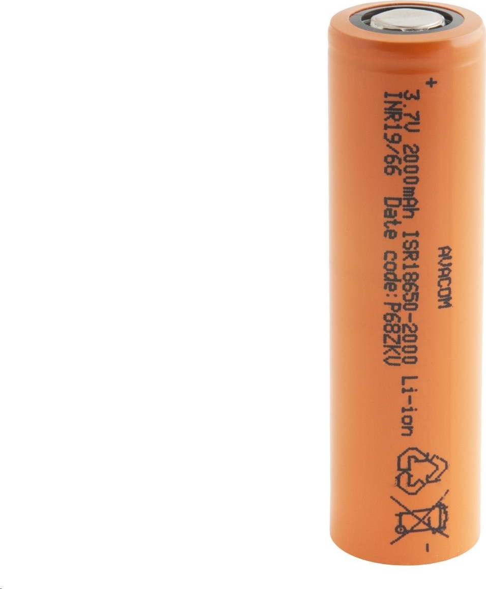 AVACOM Nabíjacia priemyselná batéria 18650 AVACOM 2000mAh 3,7V Li-Ion