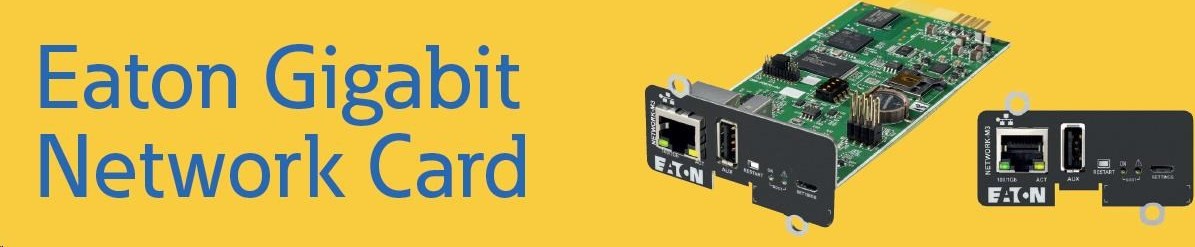 Gigabitová komunikačná karta Eaton MS Web/SNMP (pre 5P, 5PX, 9PX, 9SX, 93PS, 93PM, 93E)