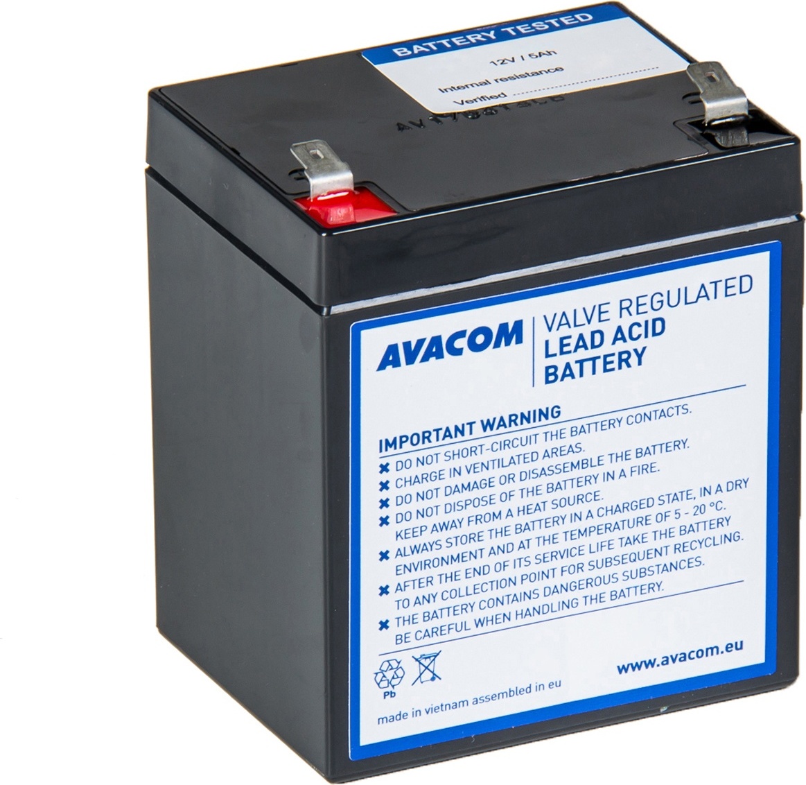 AVACOM AVA-RBP01-12050-KIT - batéria pre CyberPower, EATON, Effekta, FSP Fortron