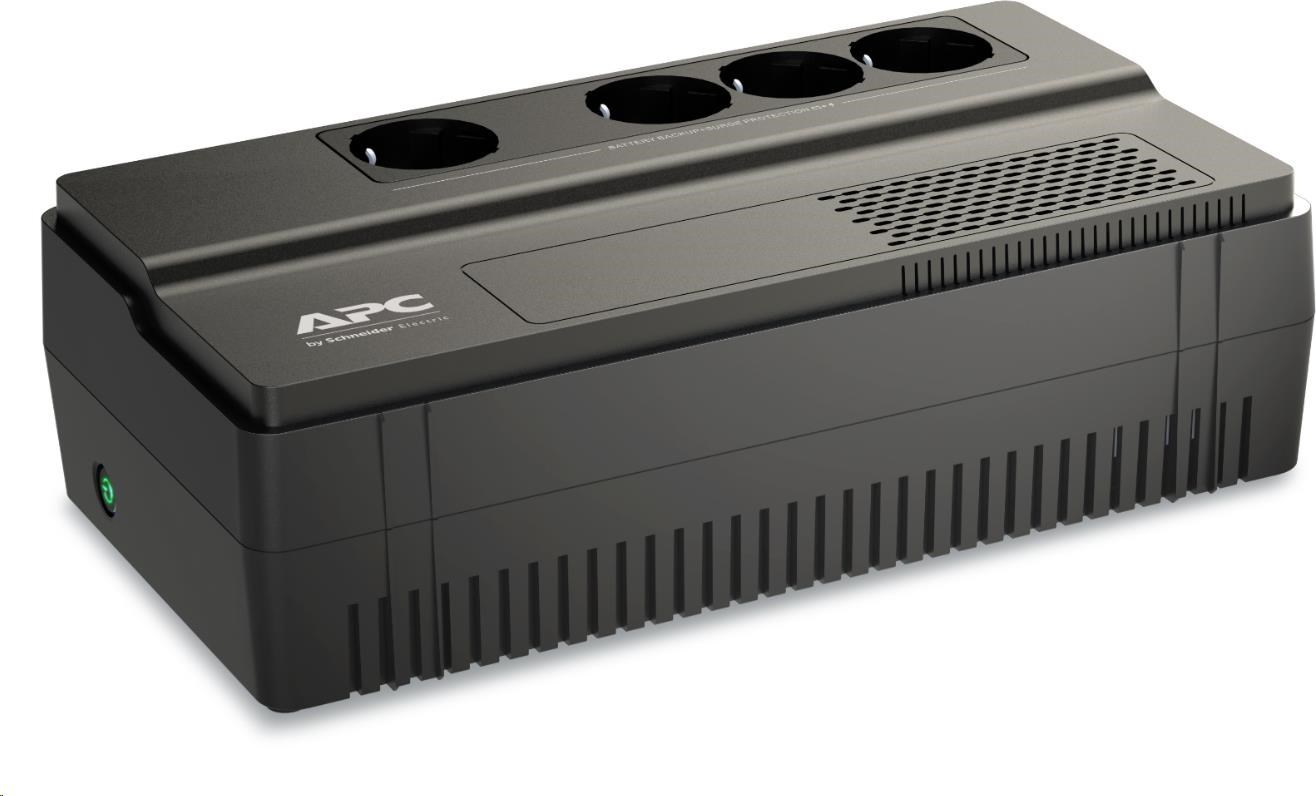 APC Easy UPS BV 1000VA, AVR, IEC zásuvka, 230V, (600W), nemecké zásuvky SCHUKO (4)
