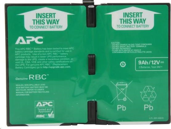 Náhradná batériová kazeta APC č. 124, BR1200GI, BR1200G-FR, BR1500GI, BR1500G-FR, SMC1000I-2U