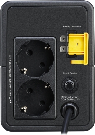 APC EASY UPS 700VA, 230V, AVR, zásuvky Schuko (360W)