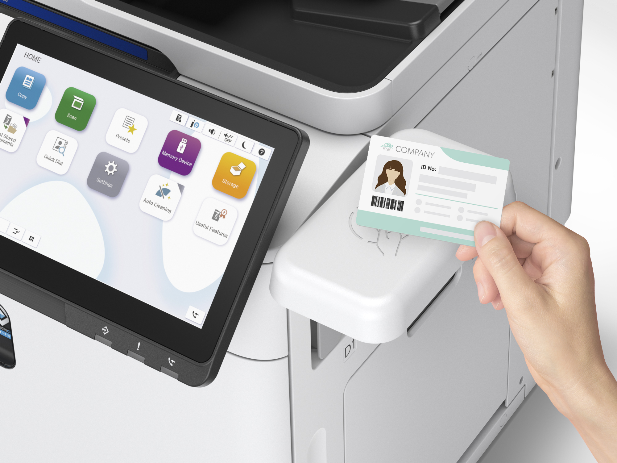 EPSON atramentová WorkForce Enterprise AM-C400, 4v1, A4, 40ppm, LAN, USB, Wi-Fi, Duplex, DADF C11CJ93401